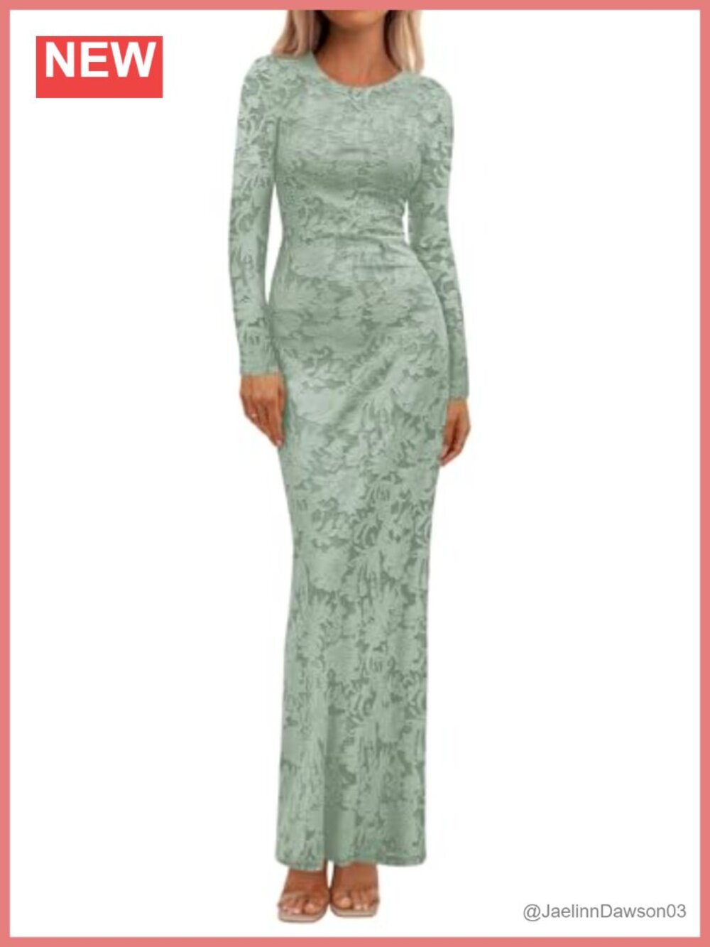 Floral Lace Long Sleeve Bodycon Maxi Dress Ruched Wedding Guest Cocktail Party